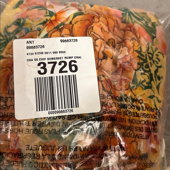 NWT! Anthropologie THE SOMERSET ROMPER: CHIFFON EDITION 🐈 - Picture 5 of 6